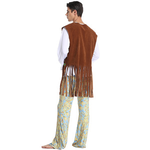Costume Cosplay di Halloween donna Costume <span class=keywords><strong>da</strong></span> scena nativo americano indiano selvaggio abito Cosplay Performance Costume - Product Image 3