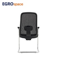 Fauteuil de bureau ergonomique en maille à dossier moyen EGROspace pour la vente en gros, idéal pour les salles d'attente