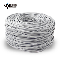 Kabel Jaringan SIPU Indoor Outdoor UTP/FTP/SFTP Cat6 Cat6a Kabel CAT5E 305m Kabel Lan Eksterior