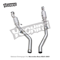 Collecteur d'échappement turbo à montage direct pour Mercedes-Benz ML63 AMG W164/M156 6.2L 2007-2011, collecteur catalyseur haute performance