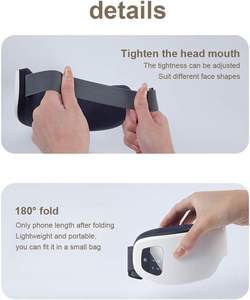 Masque pour les yeux à chaleur électrique intelligente avec musique Relax Sleep Patch <span class=keywords><strong>Anti</strong></span>-Dark Circle Eye Massager Standing Type - Product Image 3