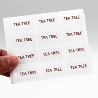 Étiquettes personnalisées en papier artistique imperméable, petit format, prix usine, service OEM ODM, étiquettes nominatives pour bouteilles d'épices
