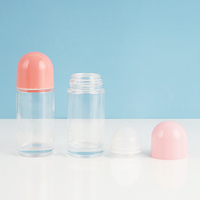 Emballage de parfum de luxe vide, flacon d'huile essentielle, conteneur de crème pour soins de la peau, flacon de parfum roll-on, flacon de déodorant roll-on en verre
