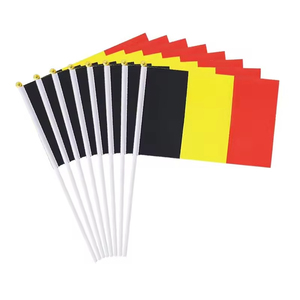 Drapeau de la <span class=keywords><strong>Belgique</strong></span> 2026, fournisseur de produits de soutien pour les fans de football, taille personnalisée, produits de soutien pour les fans de football - Product Image 5