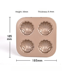 Teglia Antiaderente a Sei Cavità in Acciaio al Carbonio Ecologica e Resistente al Forno <span class=keywords><strong>per</strong></span> Muffin e Piccole Torte <span class=keywords><strong>per</strong></span> Uso Domestico - Product Image 6