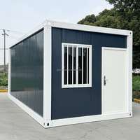 Geovance Maison modulaire préfabriquée détachable en acier avec design moderne du milieu du siècle Couleurs personnalisées