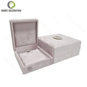 Luxury Custom Bracelet Box <b>Jewelry</b> Velvet Ring Boxes New Fashion Logo <b>Jewelry</b> Gift Packaging Luxury Velvet Ring Boxes - Product Image 1