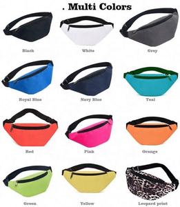 Sac banane en polyester imprimé personnalisé pour les sports de voyage Fermeture à glissière étanche à l'eau Brodé Promotion à durée limitée - Product Image 4