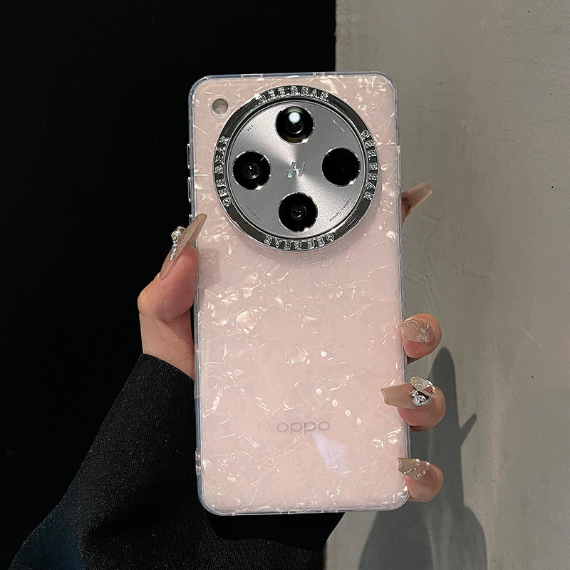 Shell Pattern Transparent Pink