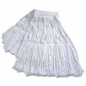 Gizmop 375 Gr Mopa Húmeda de Microfibra con Bucle de Algodón para Parquet y Suelos de Madera Natural, Autoescurrible, Acero Inoxidable, Rápida Absorción - Product Image 2