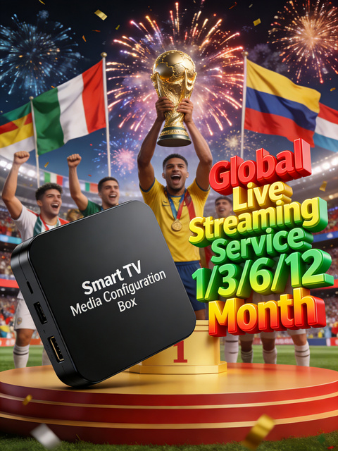 Smart Tv Media Iptv Configuration Box 4k Free Sample