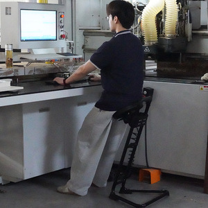 Hewei Industrial Chair IC178 Adjustable Height Anti Static Factory <b>Work</b> <b>Stool</b> Assembly Line Use - Product Image 3