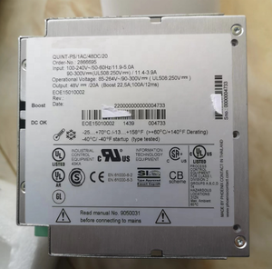 Alimentation à découpage primaire 100 % originale 2866695 QUINT-PS/1AC/48DC/20 QUINT POWER 48 V CC/20 A en stock Phoenixx Cont - Product Image 2