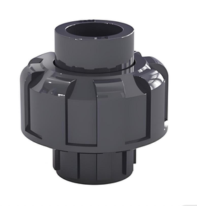 Raccordo a unione in PVC scuro personalizzato da 2 pollici, adattatore a innesto rapido per irrigazione, piscina e impianti idraulici, raccordi idraulici in PVC - Product Image 2