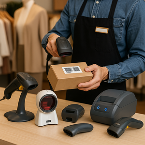 Escáneres de código de barras de venta directa de fábrica. Escáner de código de barras inalámbrico de gran venta. - Product Image 4