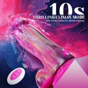 Silicone realistico pene giocattoli per adulti G punto <span class=keywords><strong>Vagina</strong></span> stimolazione sessuale realistico spesso grande mostro vibrante Dildo per donne uomini - Product Image 3