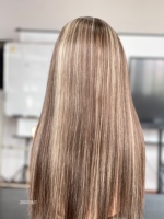 SHY 13x5 HD Lace Front Wig Human Hair Medium Parting Bleached Knots Lace Wig Wholesale
