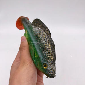 Leurre souple artificiel OEM Weiyu Panfish Lead Swimbait 15cm en PVC avec hameçon 4/0 pour maquereau, bar, brochet ou poisson-chat, gros leurres de pêche 136g - Product Image 4