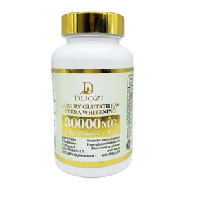 Kapsul Kolagen Laut Glutathione 30000mg Mewah OEM untuk Pemutih dan Pencerah Kulit Dewasa - Tidak untuk Ibu Hamil - Product Image 1