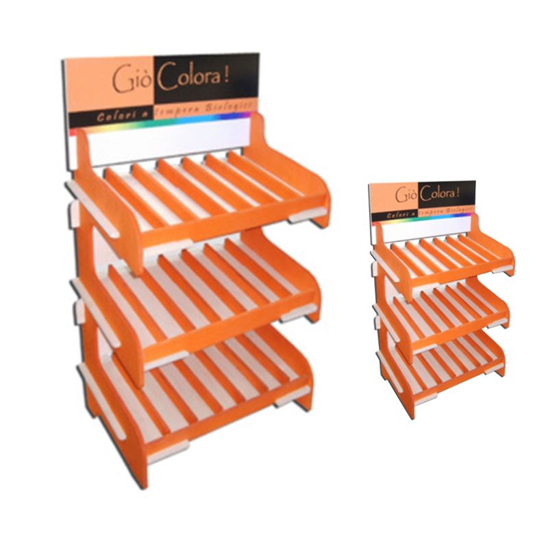 Apache Light Duty Customizable Plywood Perfume Display Rack for Supermarket Stores — view 1