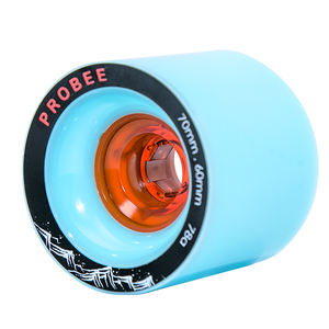70x55mm Durable SHR 78A Pro Longboard Ruedas 66x47mm <span class=keywords><strong>Freeride</strong></span> Dancing Downhill <span class=keywords><strong>Skate</strong></span> Ruedas de tabla larga Impresión personalizada Poliuretano - Product Image 4