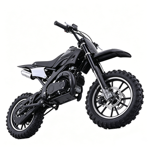 Motocicleta Todoterreno <span class=keywords><strong>de</strong></span> <span class=keywords><strong>Gasolina</strong></span> <span class=keywords><strong>para</strong></span> <span class=keywords><strong>Niños</strong></span>, Diseño Minimalista Totalmente Negro, Menos <span class=keywords><strong>de</strong></span> 50cc, 35 km/h, Carrocería Impermeable, <span class=keywords><strong>para</strong></span> Actividades al Aire Libre - Product Image 6