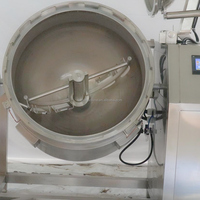 Marmite industrielle à vapeur sous pression en acier inoxydable 100L 200L, vente en gros, directement de l'usine, usage commercial