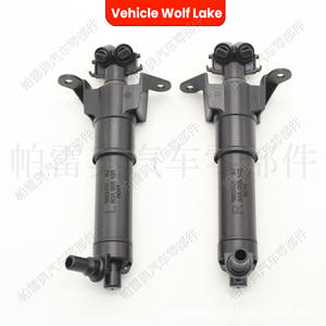 หัวฉีดพ่นน้ำล้างกระจก Pareo สำหรับ Audi Q5 ปี 2017-2018 ด้านขวาและซ้าย รุ่น 80A955102/80A955101 วัสดุ ABS - Product Image 3