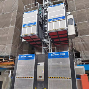 Venta Caliente: Elevador de Construcción de Alta Velocidad SC200/200 de 0-63 m para Transporte de Personas y Mercancías, Incluye Motor y Engranaje para Edificios Altos - Product Image 1