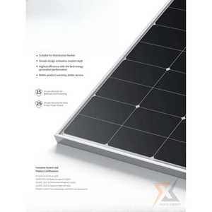 Panneau solaire de haute qualité 595W/600W, entrepôt de Rotterdam, Placa Solar, 144 demi-cellules, silicium monocristallin premium, fabriqué par des scientifiques - Product Image 5