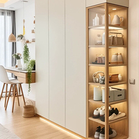 Armoire portable professionnelle sur mesure pour chambre à coucher, dressing, placards modernes en bois, meubles de rangement pour chambre