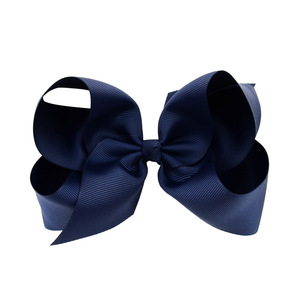 6-Zoll neue Farbe Solid Flower Haars pange für Kinder beliebt in Europa und Amerika Modell 588 aus Polyester - Product Image 6
