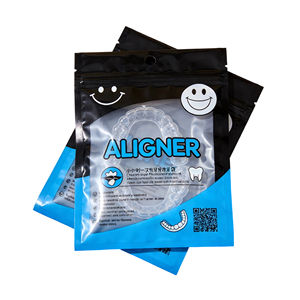 <span class=keywords><strong>Bolsas</strong></span> de Mylar Transparentes para Alineadores Dentales, con Cierre Hermético, Impresión Personalizada, para Clínicas - Product Image 1