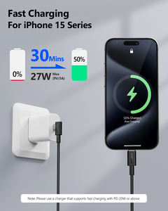 Cable de Datos SUNGUY Tipo-C de 60W 3A con Carga Rápida para Teléfono y Portátil, con Logotipo Personalizado, Ecológico y Longitud Ajustable - Product Image 5