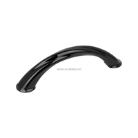 Nouveautés de haute qualité : Accessoires nautiques, quincaillerie marine, main courante en acier inoxydable noir en spirale pour yacht