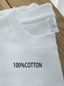 Camiseta de Algodón 100% de 250 g/m², en Oferta, Unisex, Lisa, Simple, Informal, con Logotipo Personalizado, al por Mayor para Hombre - Product Image 4