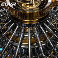 Jantes en fil chromé or de luxe personnalisées EVOR 72/100 à rayons multiples de 17 à 24 pouces pour Chevy Impala Caprice Buick Cutlass Lincoln