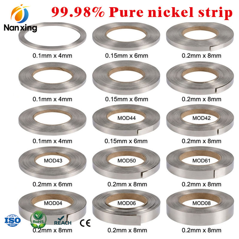 99 96 Pure Nickel Strip for