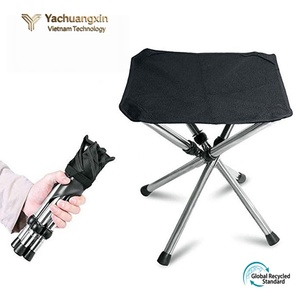 Foldable Aluminum Camping <b>Stool</b> With Carrying Bag Outdoor <b>Portable</b> Chair All Seasons Use - Product Image 6