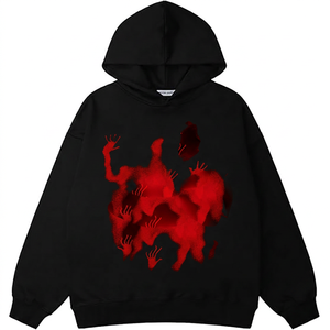 Sudaderas con Capucha para Hombre, de Alta Calidad, con Logotipo Personalizado, Estampado Gráfico, Unisex, con Relieve, Lisas, Sublimadas, Talla Grande, para Otoño e Invierno - Product Image 2
