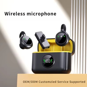 Xách Tay Mini Năng Động <span class=keywords><strong>Microphone</strong></span> Không Dây Ve Áo <span class=keywords><strong>Microphone</strong></span> Với Sạc Trường Hợp Đối Với Vlog Video Tiếng Ồn Miễn Phí Micro Không Dây - Product Image 4