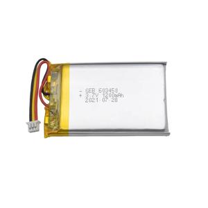 GEB batteria ai polimeri di ioni di litio Lipo 603450 1200mAh <span class=keywords><strong>3</strong></span>.7V di alta qualità con bms per apparecchiature Wireless intelligenti - Product Image 5