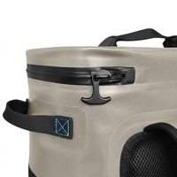 Sac à dos isotherme souple et moderne, étanche et hermétique, en TPU, 25L, avec logo personnalisé, réutilisable pour aliments et glace, 48-72 heures