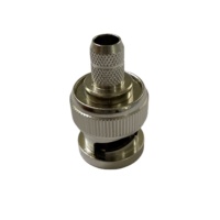Connecteur RF CHAOYI, vente chaude, connecteur BNC-C-J4 50 ohms, connecteur BNC mâle en laiton pour RG59 et 240