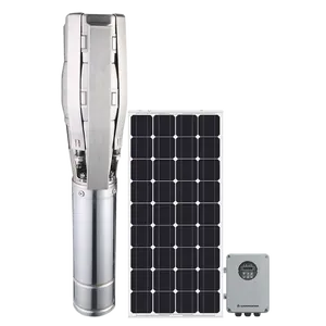 GRANDFAR太阳能潜水深井泵系统6英寸2hp 3Hp 4Hp 5.5Hp太阳能泵价格太阳能水泵