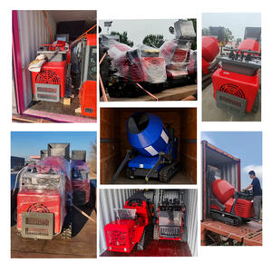 コンクリートミキサーミニ追跡クローラーポータブル自動300l 500Lモバイルコンクリートミキサー - Product Image 5