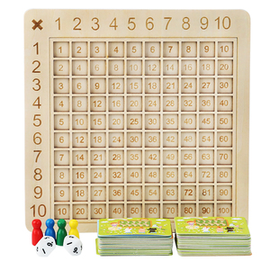 HOYE CRAFTS Educational Math Counting Toys gioco da tavolo di propagazione della tabella aritmetica per bambini