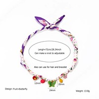 Collier pendentif tendance 2025 en acier inoxydable avec breloques fleurs et coquillages colorés pour femme