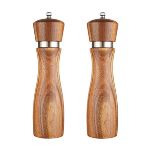 Molinillo Manual de Sal y Pimienta, Herramienta de Cocina con Grosor Ajustable para Sazonar, Molinillo de Sal para Cocinar - Product Image 1