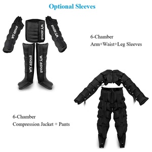 Botas de Recuperación Recargables para Atletas, Máquina de Drenaje Linfático por Presoterapia de 6 Cámaras, Masajeador de Compresión para Piernas - Product Image 6
